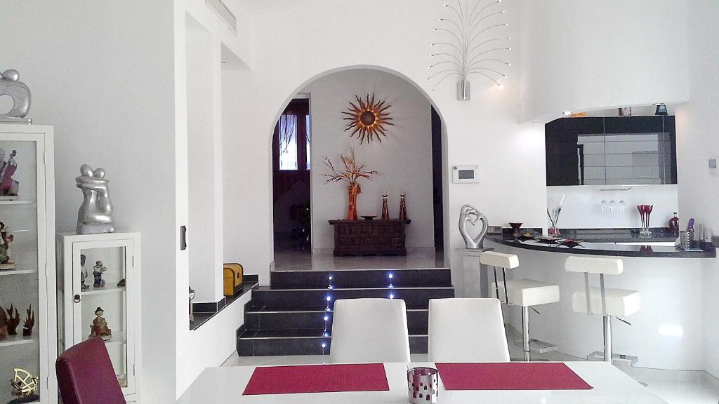 Η κουζίνα ή μικρή κουζίνα στο Villa Amelie