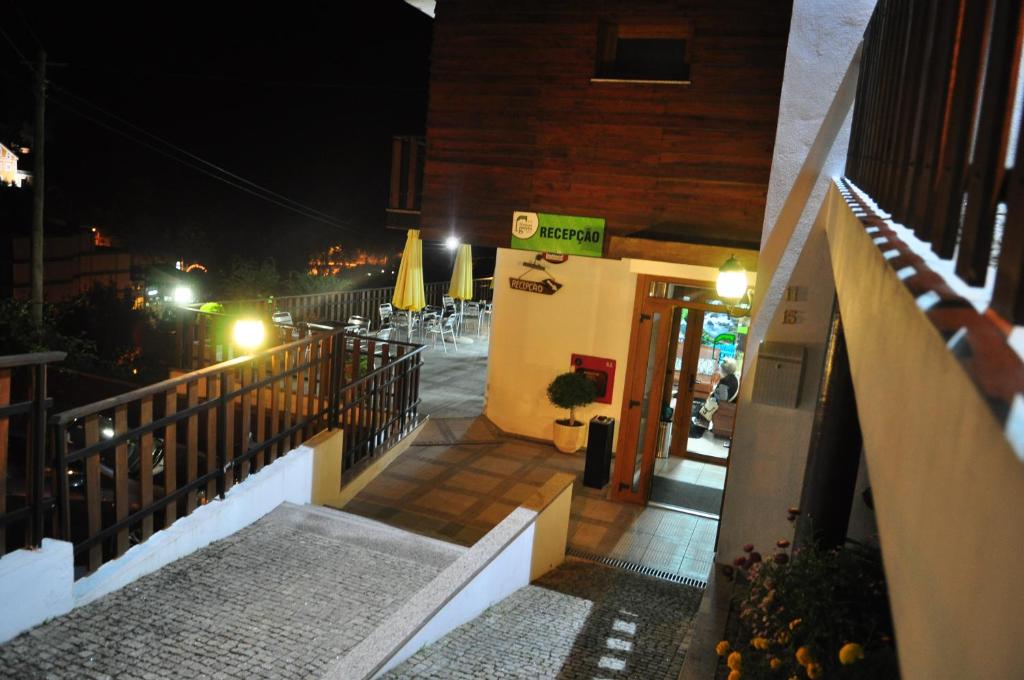 Balkón nebo terasa v ubytování Moderna do Geres Hotel