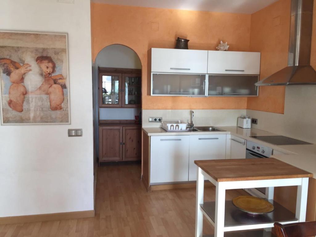 Kuchyňa alebo kuchynka v ubytovaní Apartamento Paradise Pueblo Sherry