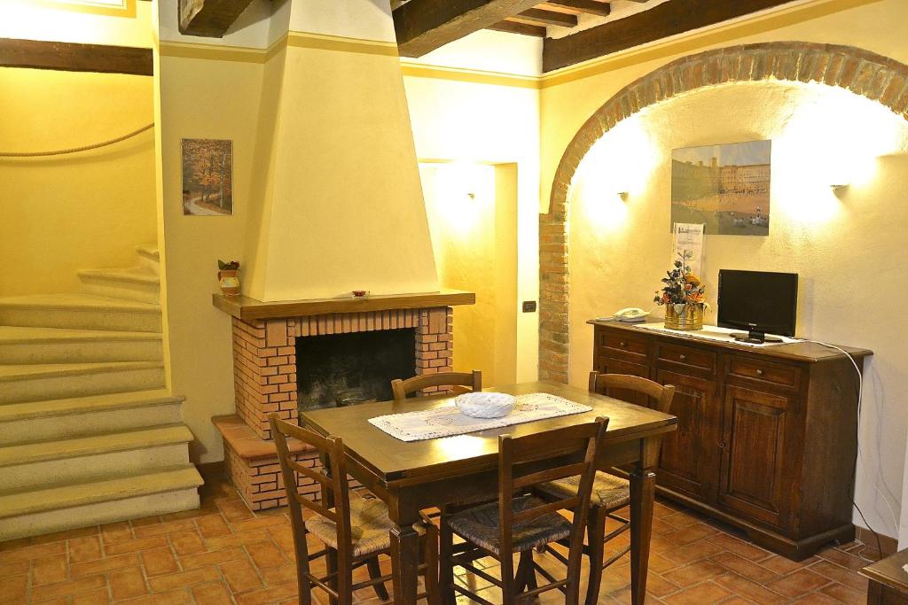 Posezení v ubytování Agriturismo Sanguineto