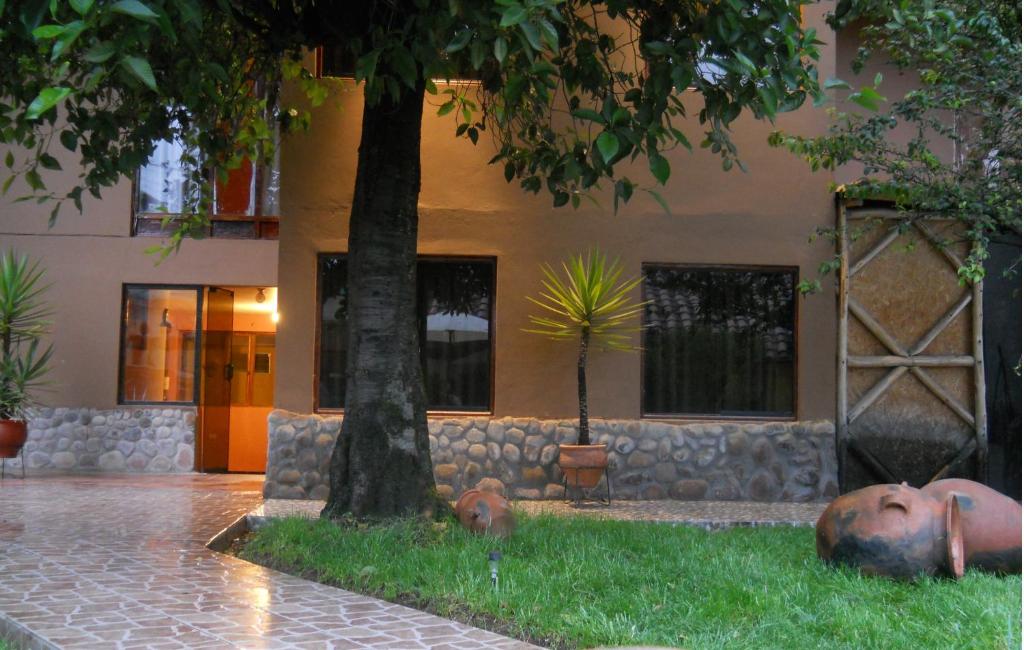 Zahrada ubytování Hostal Goya Andina