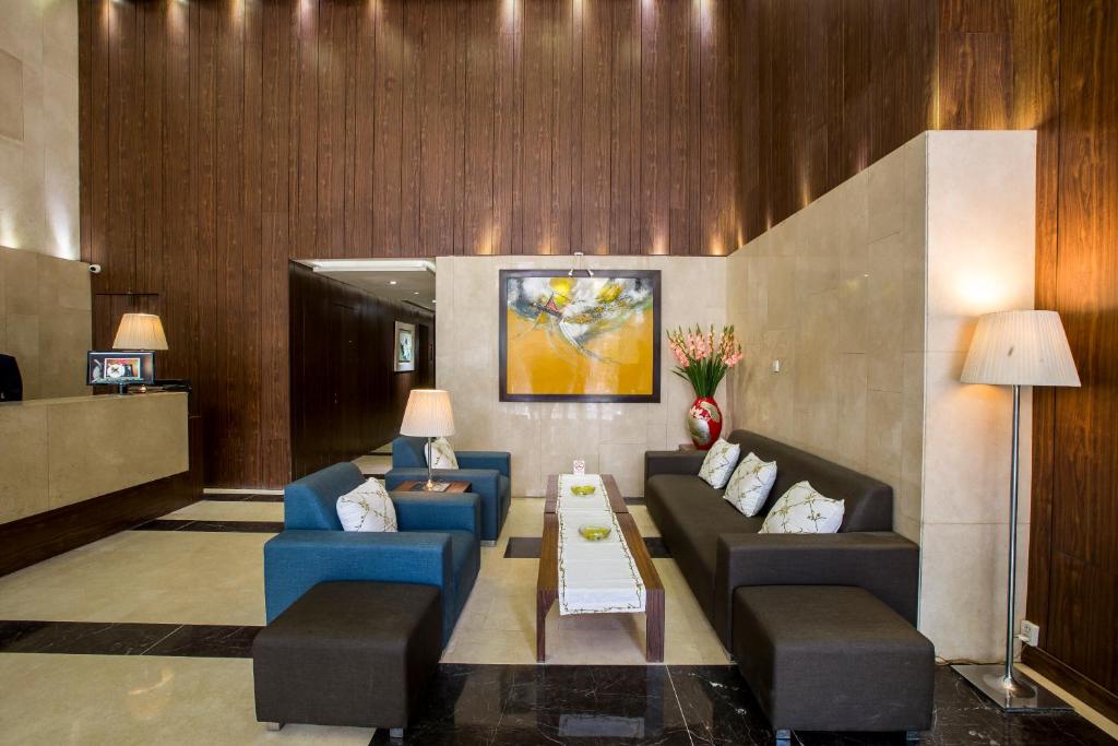 Posezení v ubytování Authentic Hanoi Boutique Hotel
