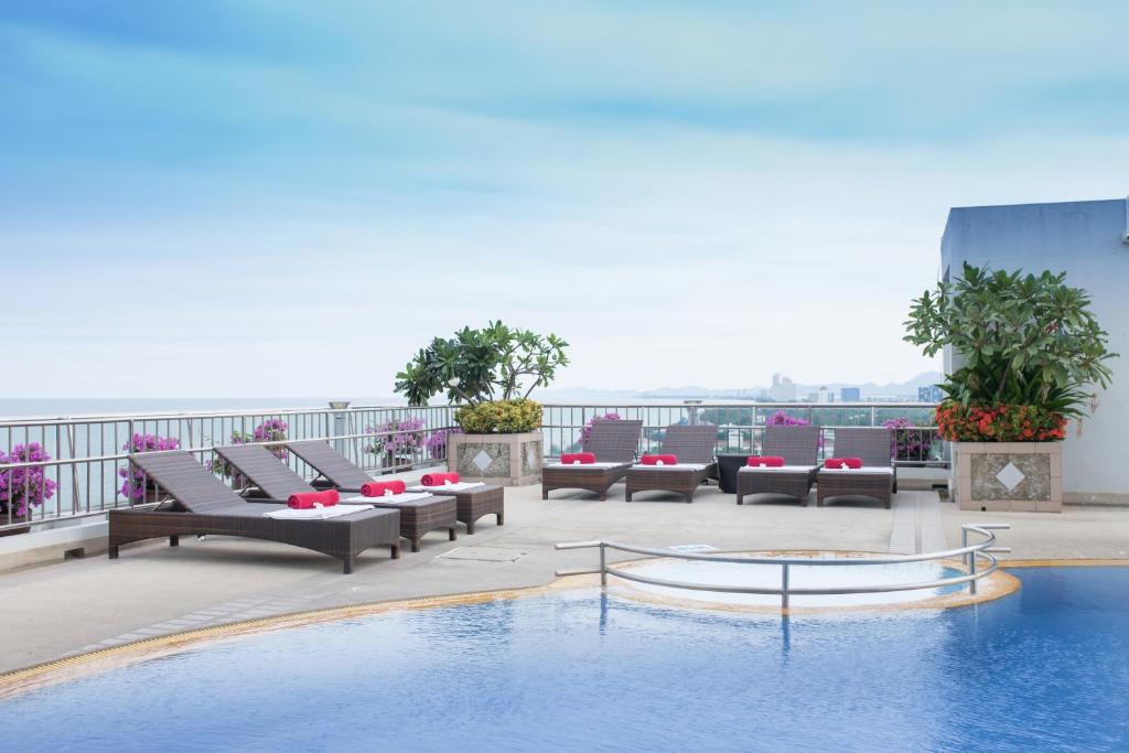 Posezení v ubytování Asia Cha-am Hotel