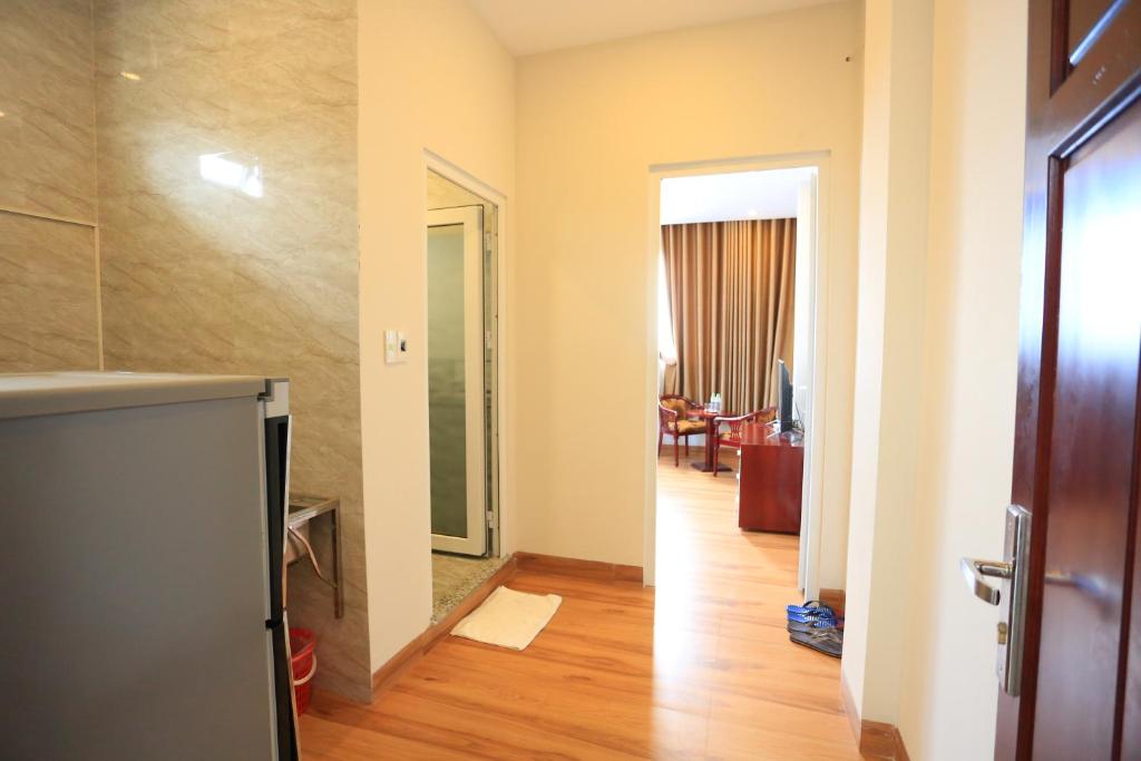 Koupelna v ubytování Phuong Linh Hotel