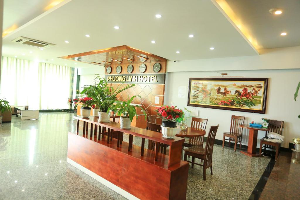Posezení v ubytování Phuong Linh Hotel