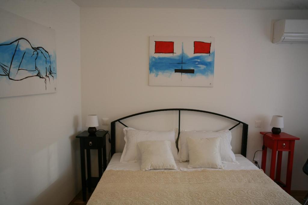 Postel nebo postele na pokoji v ubytování Rooms Beljan