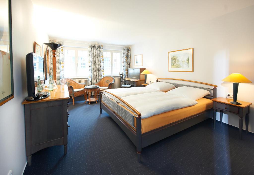 Postel nebo postele na pokoji v ubytování Boutique Hotel 3 Stuben