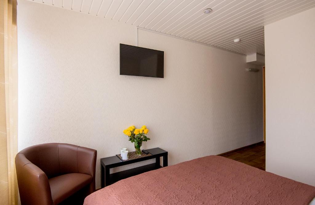 TV a/nebo společenská místnost v ubytování Hotel Mezaparks