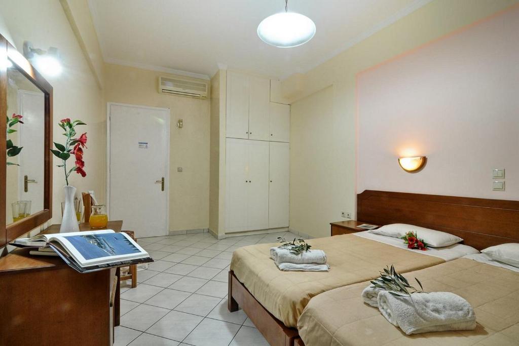 Postel nebo postele na pokoji v ubytování Lido Sofia Holidays