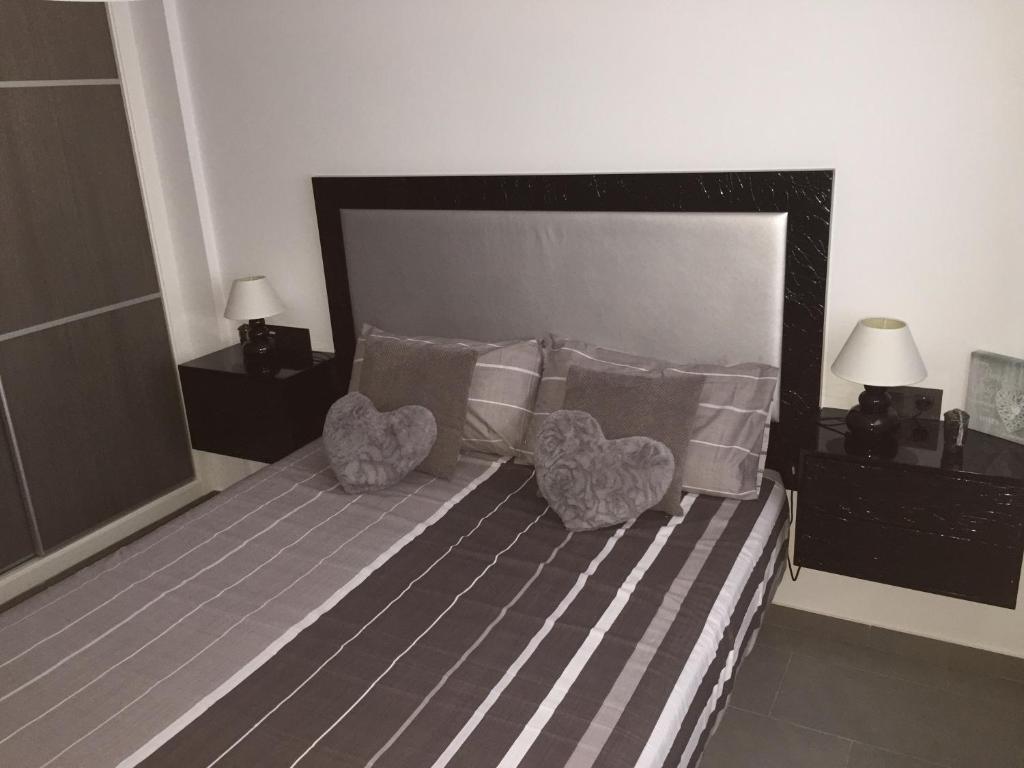 Postel nebo postele na pokoji v ubytování Apartment OasisBeach La Zenia