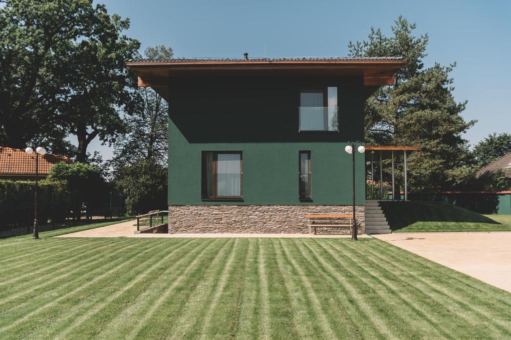 Budova, kde se apartmán nachází