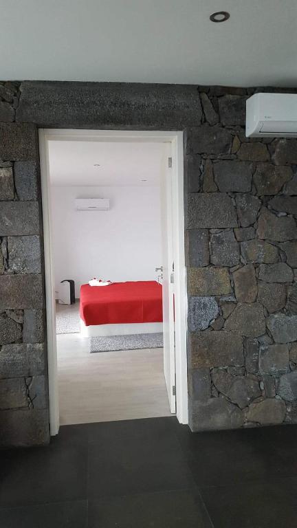 Postel nebo postele na pokoji v ubytování Barrocas do Mar