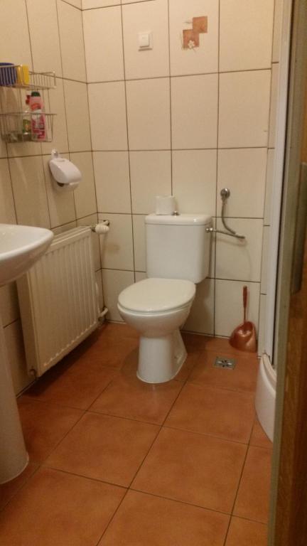 Kúpeľňa v ubytovaní Pokoje Gościnne Zakopane