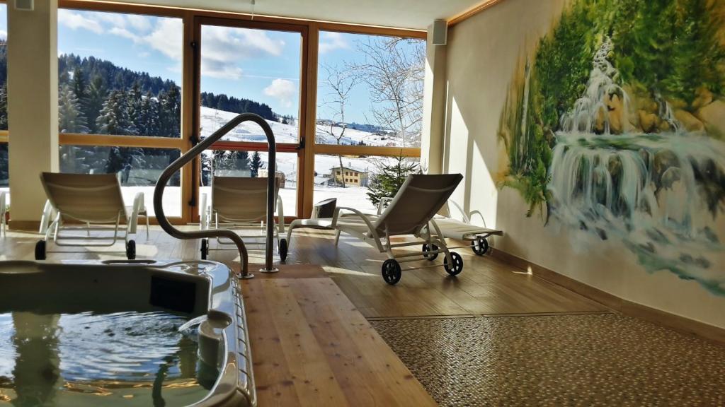 Posezení v ubytování Hotel da Barba B&B
