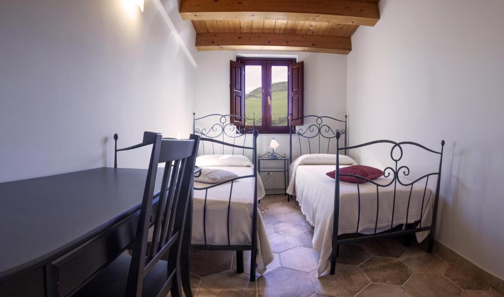 Postel nebo postele na pokoji v ubytování Aruciméli Rural Resort