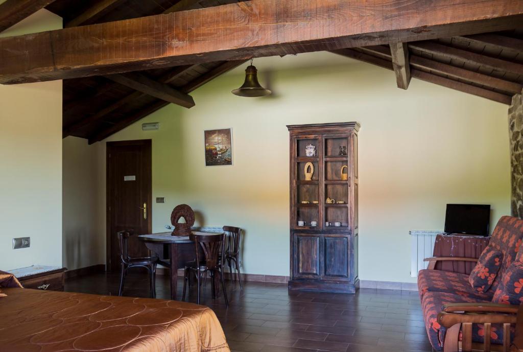 A seating area at Casa Roan y Casa Grande