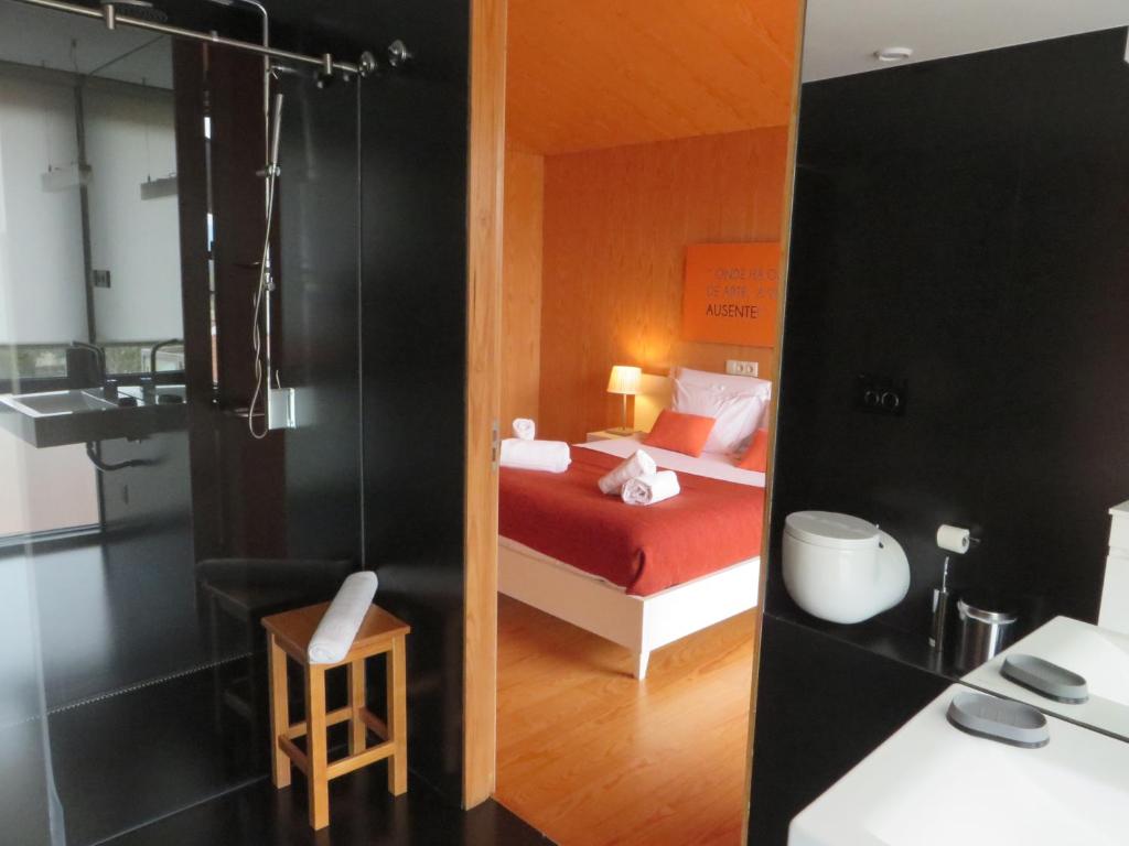 Postel nebo postele na pokoji v ubytování Arc My Otel