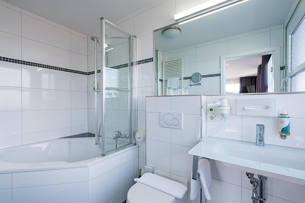 Koupelna v ubytování BioHotel Kassel Wilhelmshöher Tor