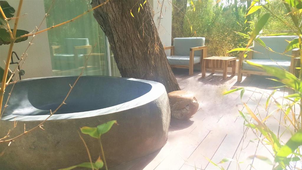 Zahrada ubytování Botaniq Hotel Boutique