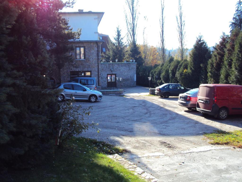 Budova, kde se bed and breakfast nachází