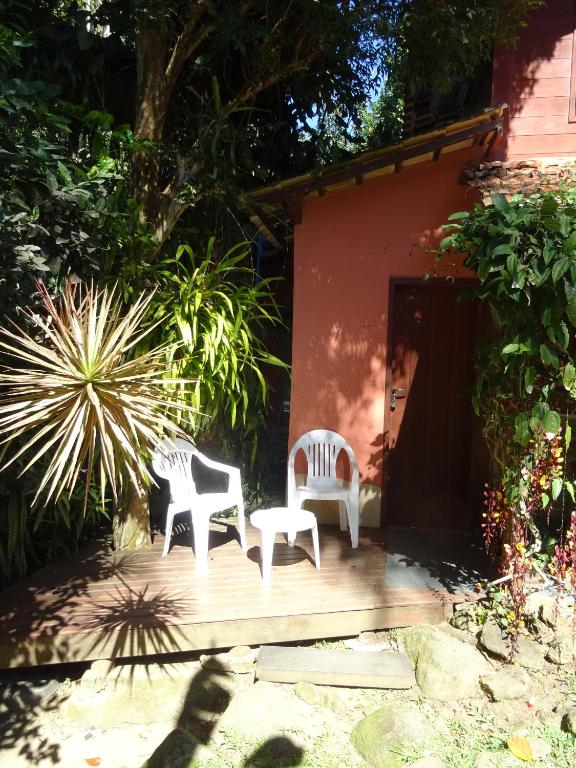 Zahrada ubytování Pousada Cachoeira