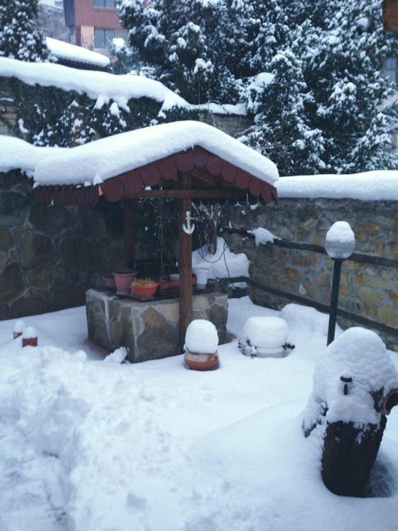 Hotel Bilyana during the winter