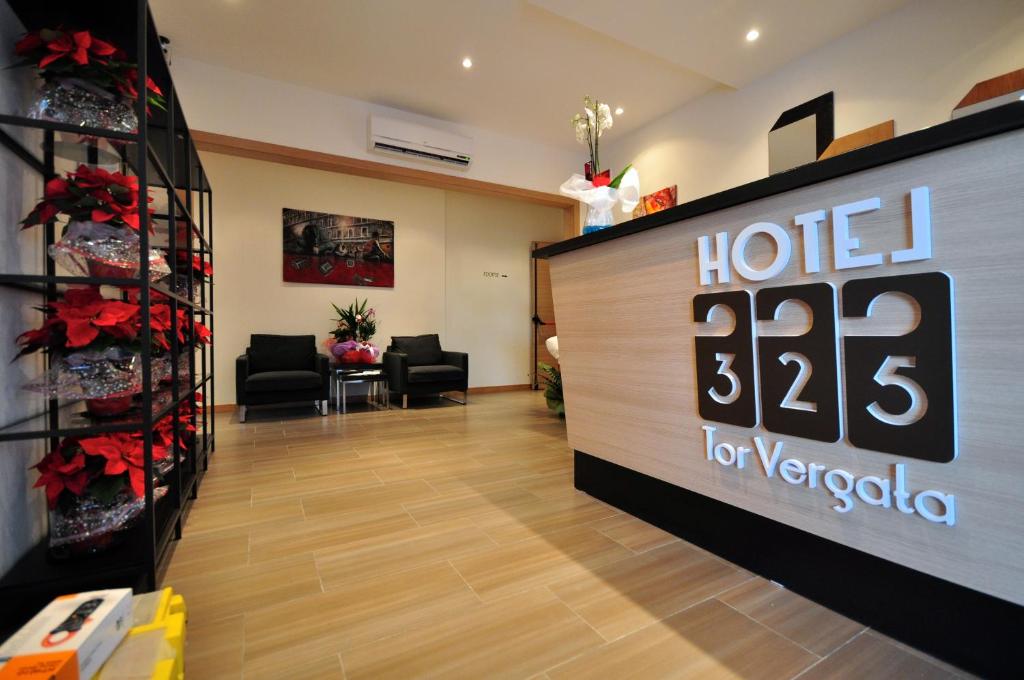 Certifikát, hodnocení, plakát nebo jiný dokument vystavený v ubytování Hotel 325 Tor Vergata