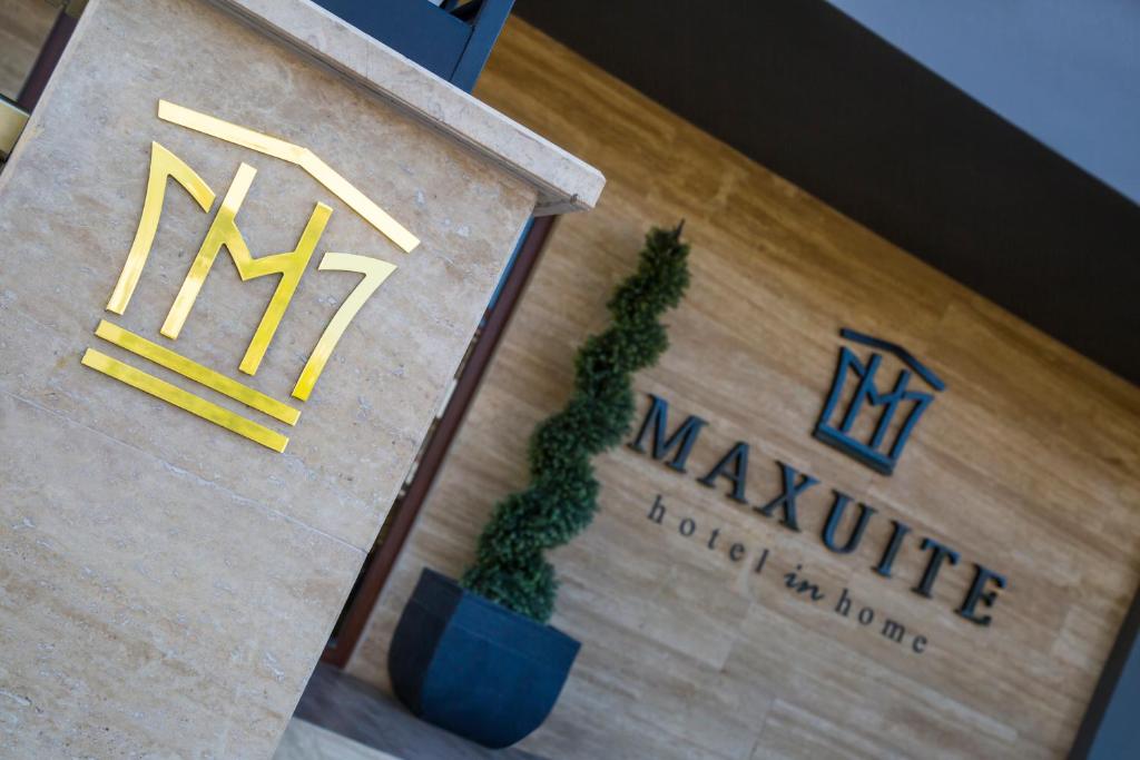 Certifikát, hodnocení, plakát nebo jiný dokument vystavený v ubytování Maxuite Hotel in Home