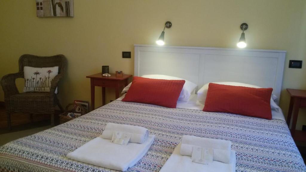 Postel nebo postele na pokoji v ubytování Alma Clara B&B