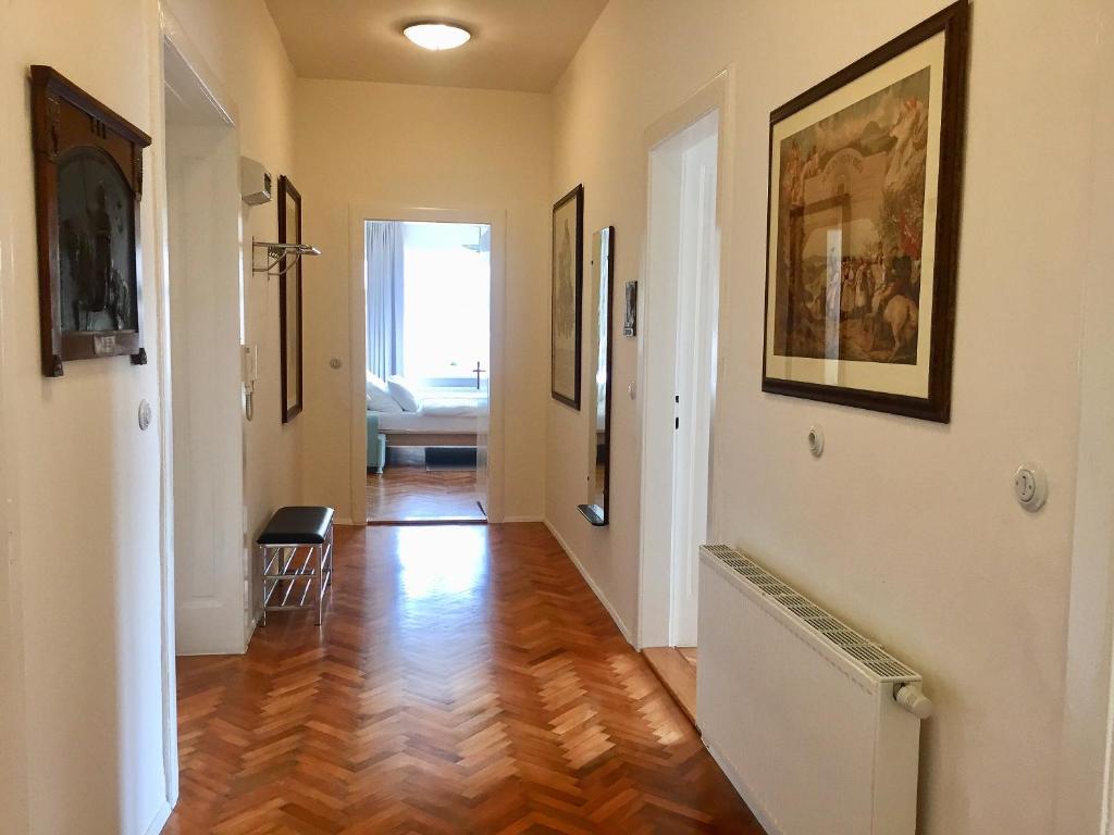 TV a/nebo společenská místnost v ubytování Apartmán u Masaryka