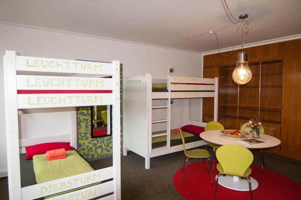 Posezení v ubytování Inselhostel