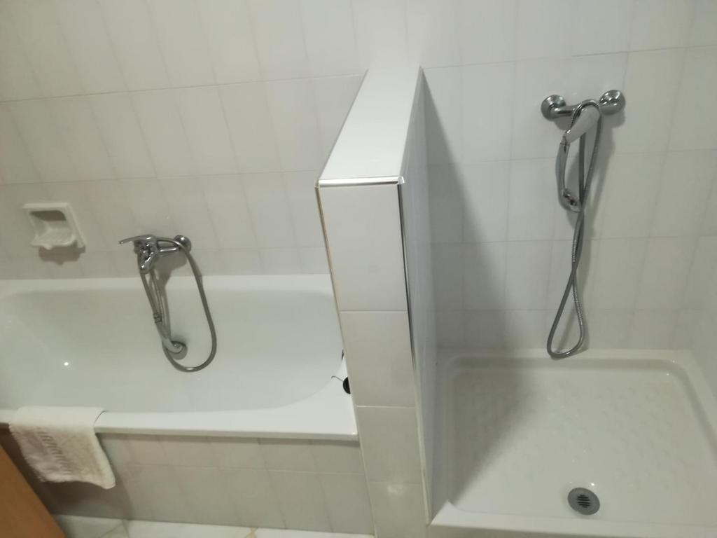Koupelna v ubytování Hotel Andalucia