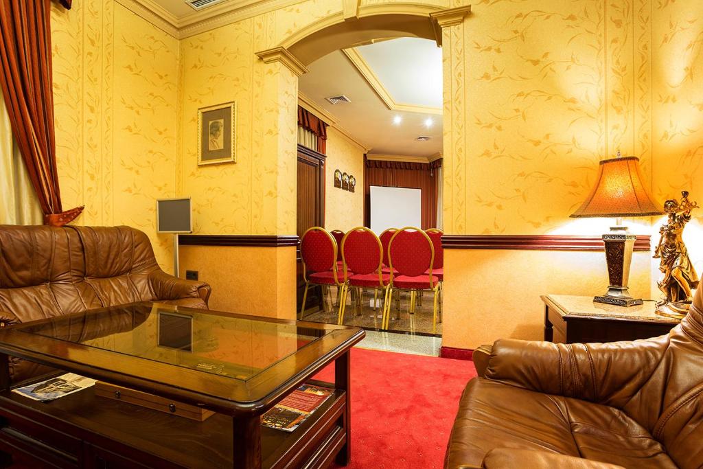 Posezení v ubytování Boutique Splendid Hotel