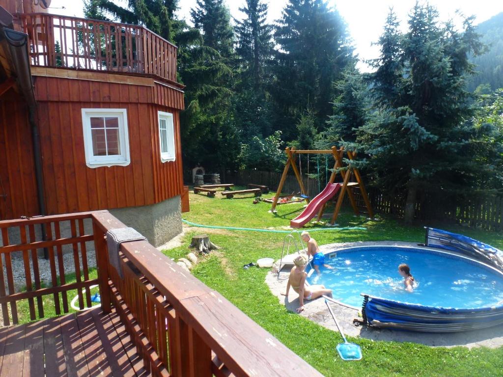 Zdjęcie z galerii obiektu Apartmány Pelíšek w mieście Harrachov