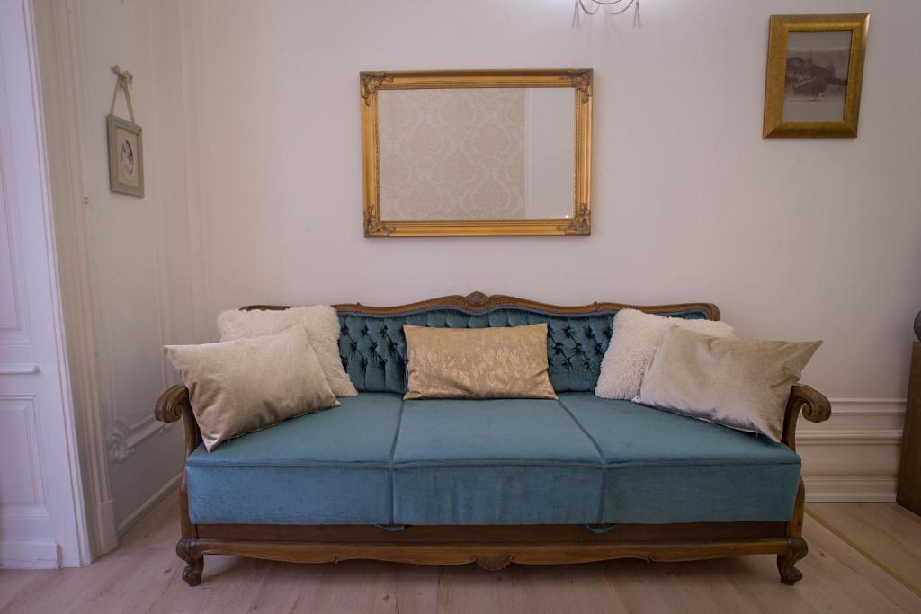 Posezení v ubytování Bella DeLux Apartment