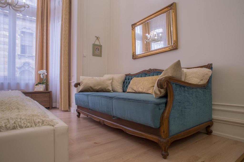 Posezení v ubytování Bella DeLux Apartment