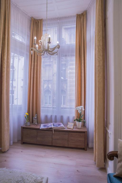 Posezení v ubytování Bella DeLux Apartment