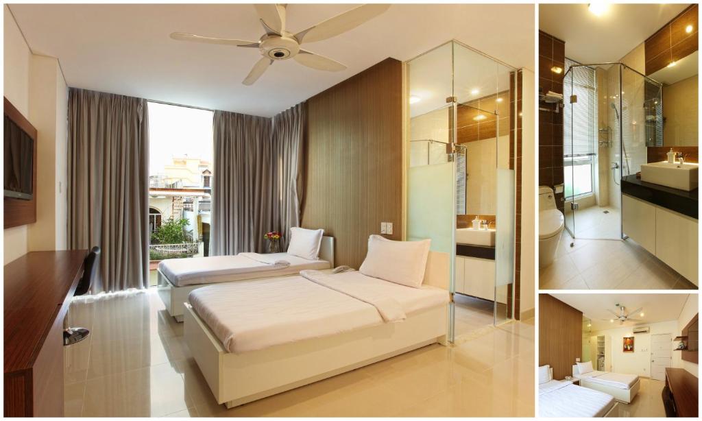 Yellow House Saigon - Deluxe Twin Room
