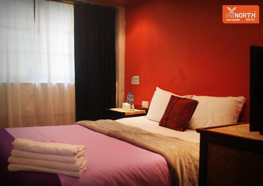 Llit o llits en una habitació de The North Hotel