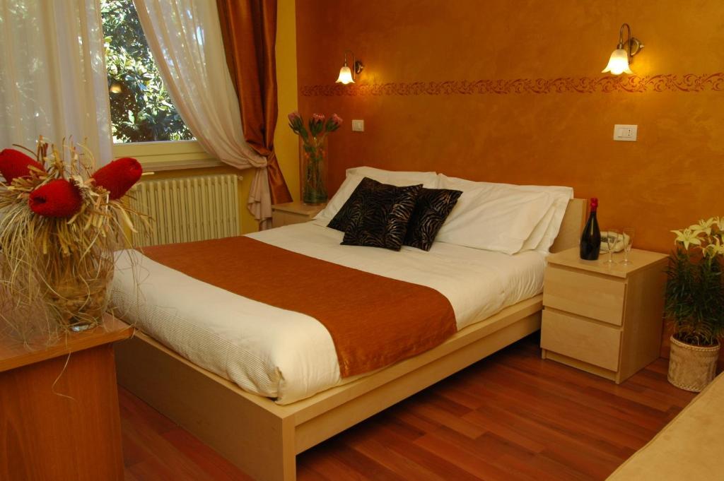 Postel nebo postele na pokoji v ubytování Park Hotel