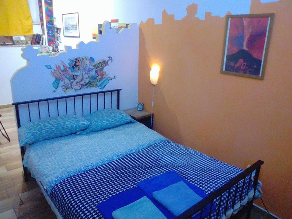 Cama o camas de una habitación en Piccola Arianna