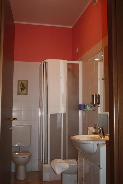 Koupelna v ubytování Park Hotel