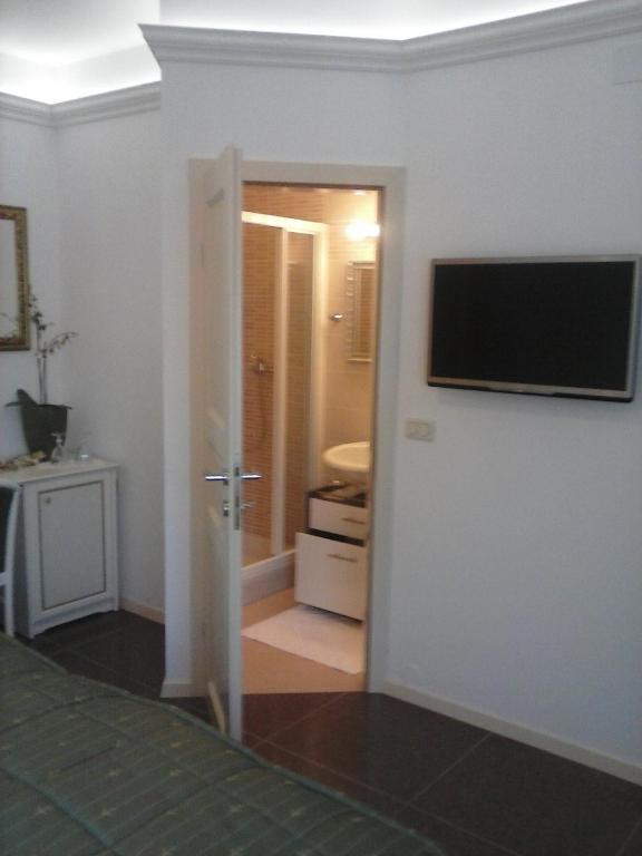 TV a/nebo společenská místnost v ubytování Guest House Šterk