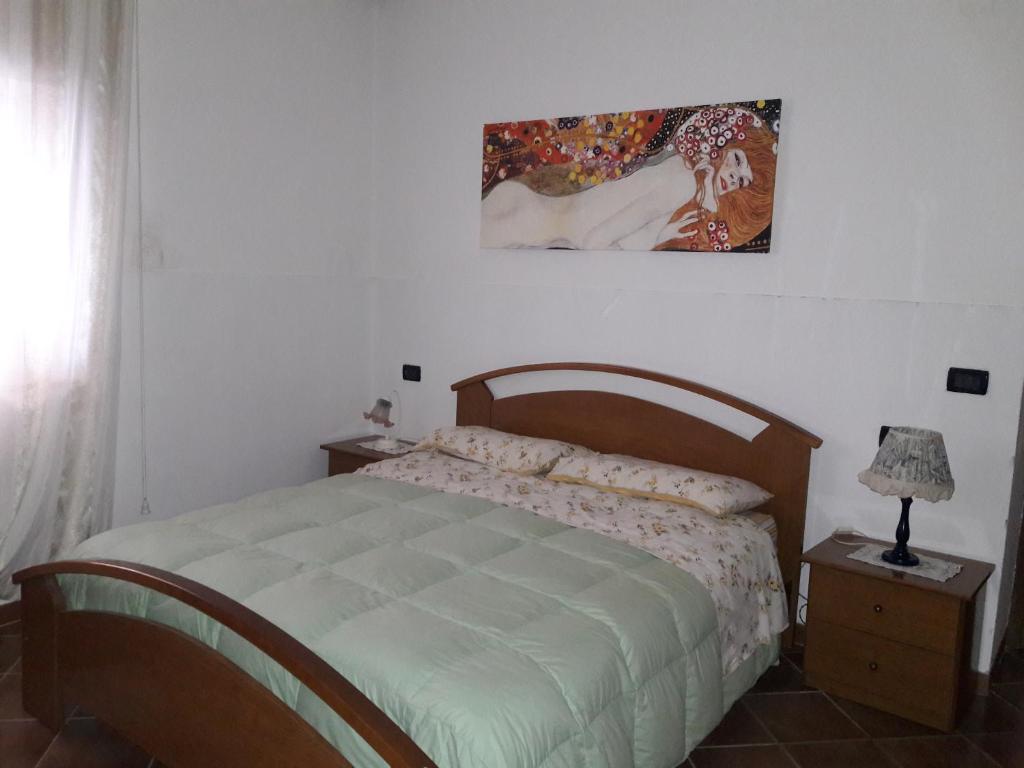 Łóżko lub łóżka w pokoju w obiekcie B&B Angels