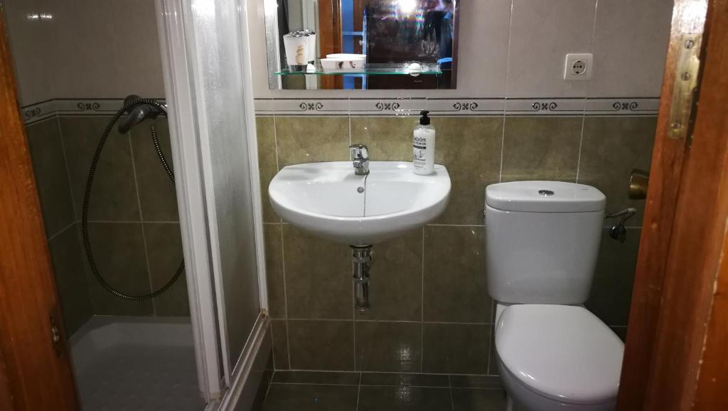 Łazienka w obiekcie Benalmadena ,apartamento-Estudio primera Línea de Playa