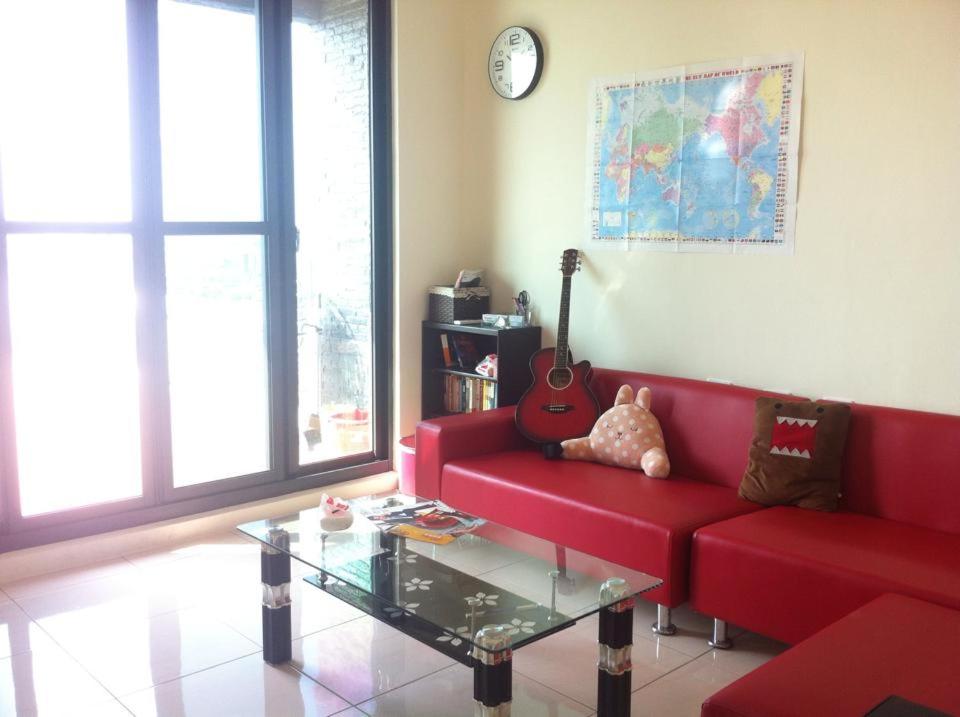 Χώρος καθιστικού στο The Way Hostel & Bar