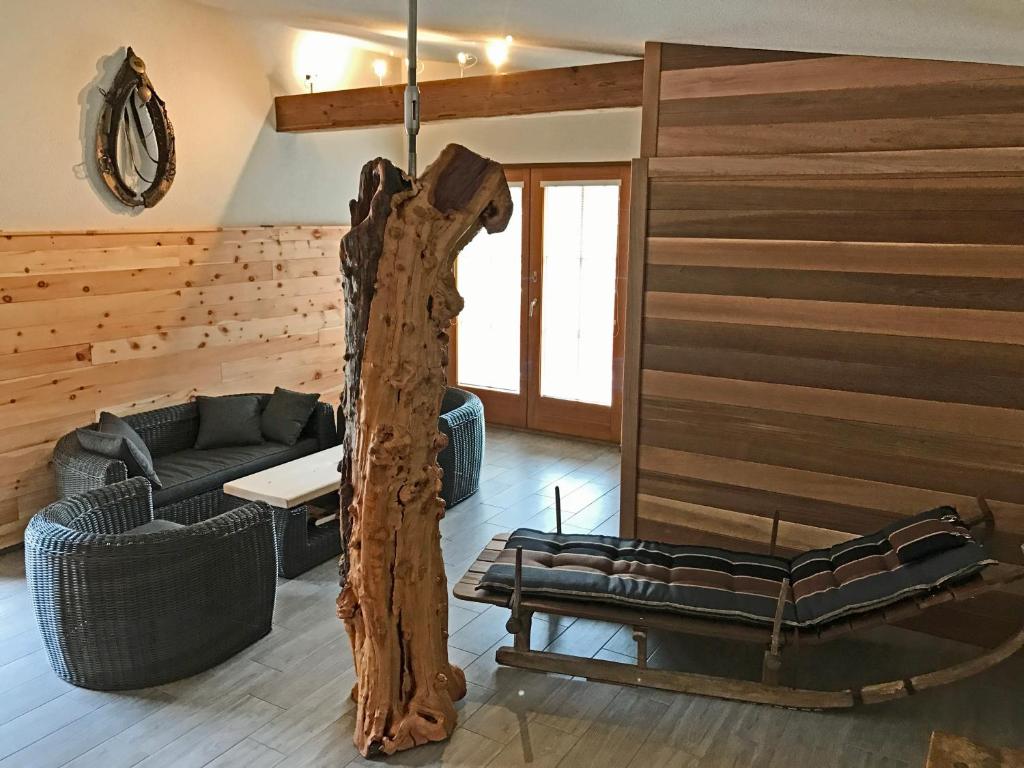 Posezení v ubytování Landhaus Riesneralm