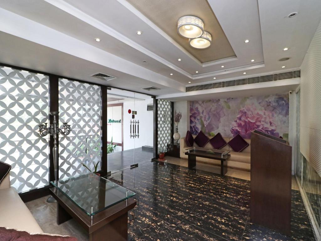 Posezení v ubytování Hotel Samovar by Goyal Hotel