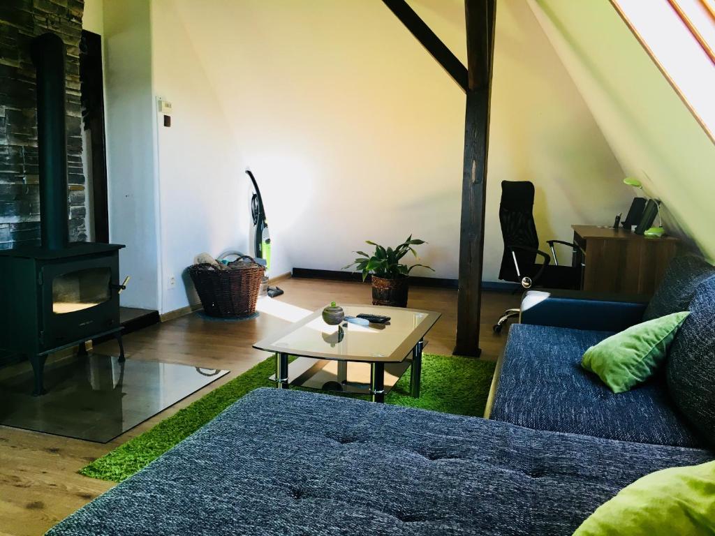 Posezení v ubytování Apartman Adele