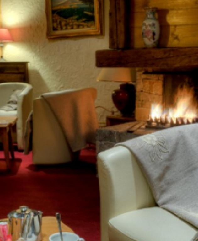 Posezení v ubytování Alp'Hotel